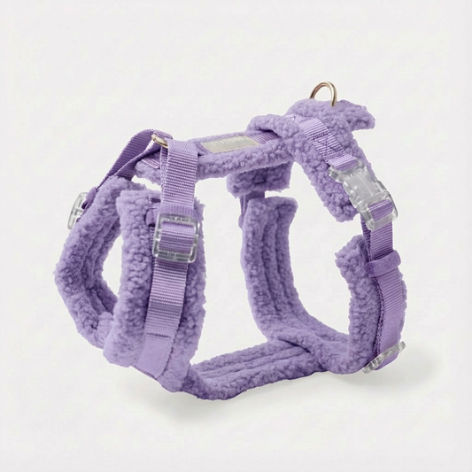 Hundegeschirr-Set Teddy Violett